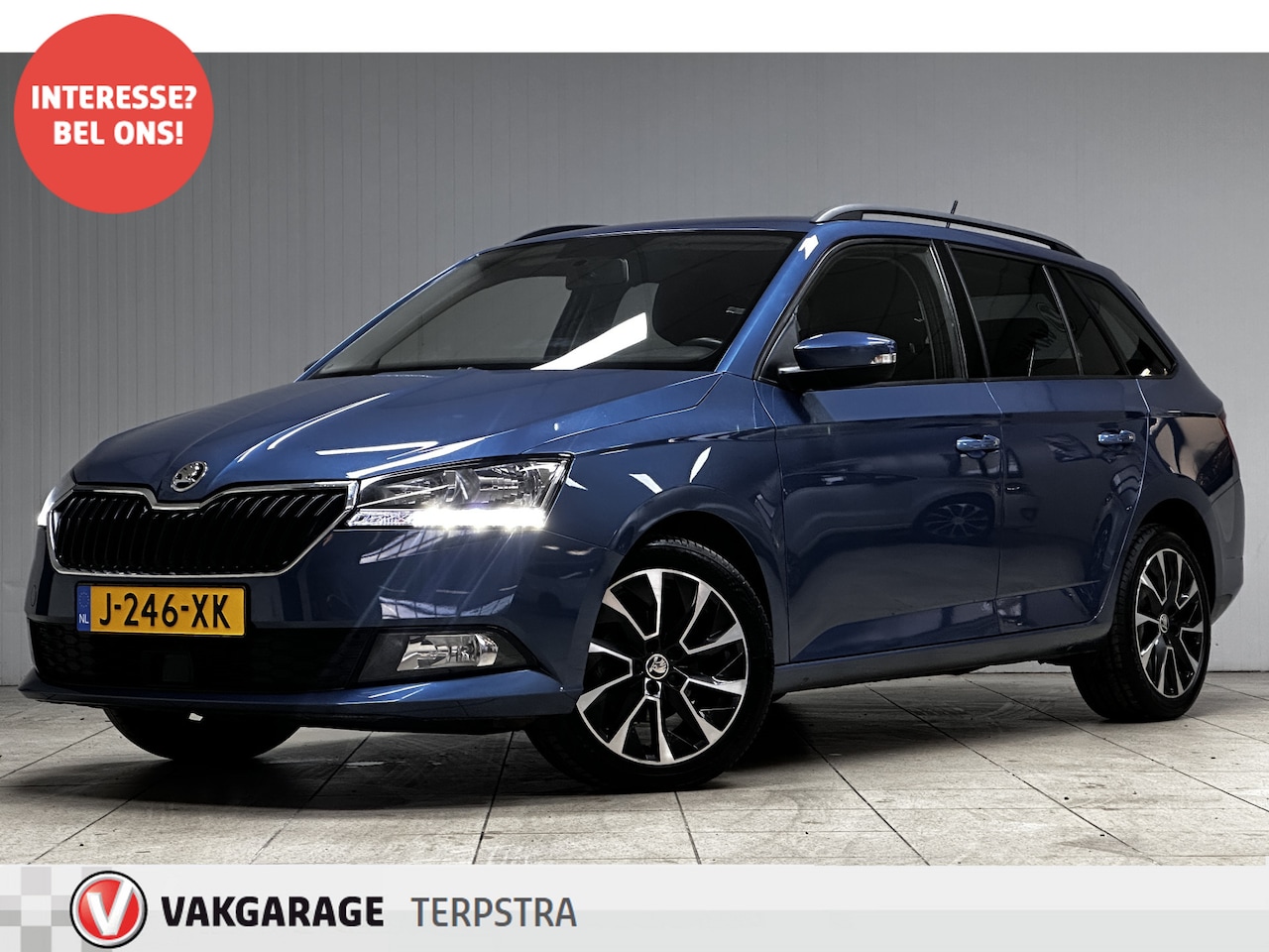Skoda Fabia Combi - 1.0 TSI Business Edition/ Trekhaak!/ LED Dagrijverl./ Camera/ DAB+/ Apple+android/ Airco/ - AutoWereld.nl
