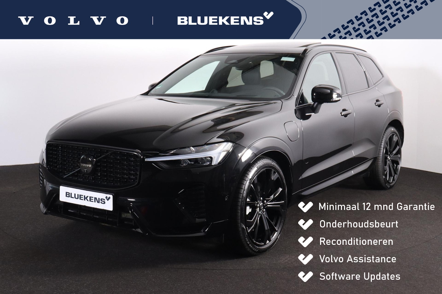 Volvo XC60 - T8 Recharge AWD Ultra Black Edition - Luchtvering - Panorama/schuifdak - 360º Camera - Bow - AutoWereld.nl