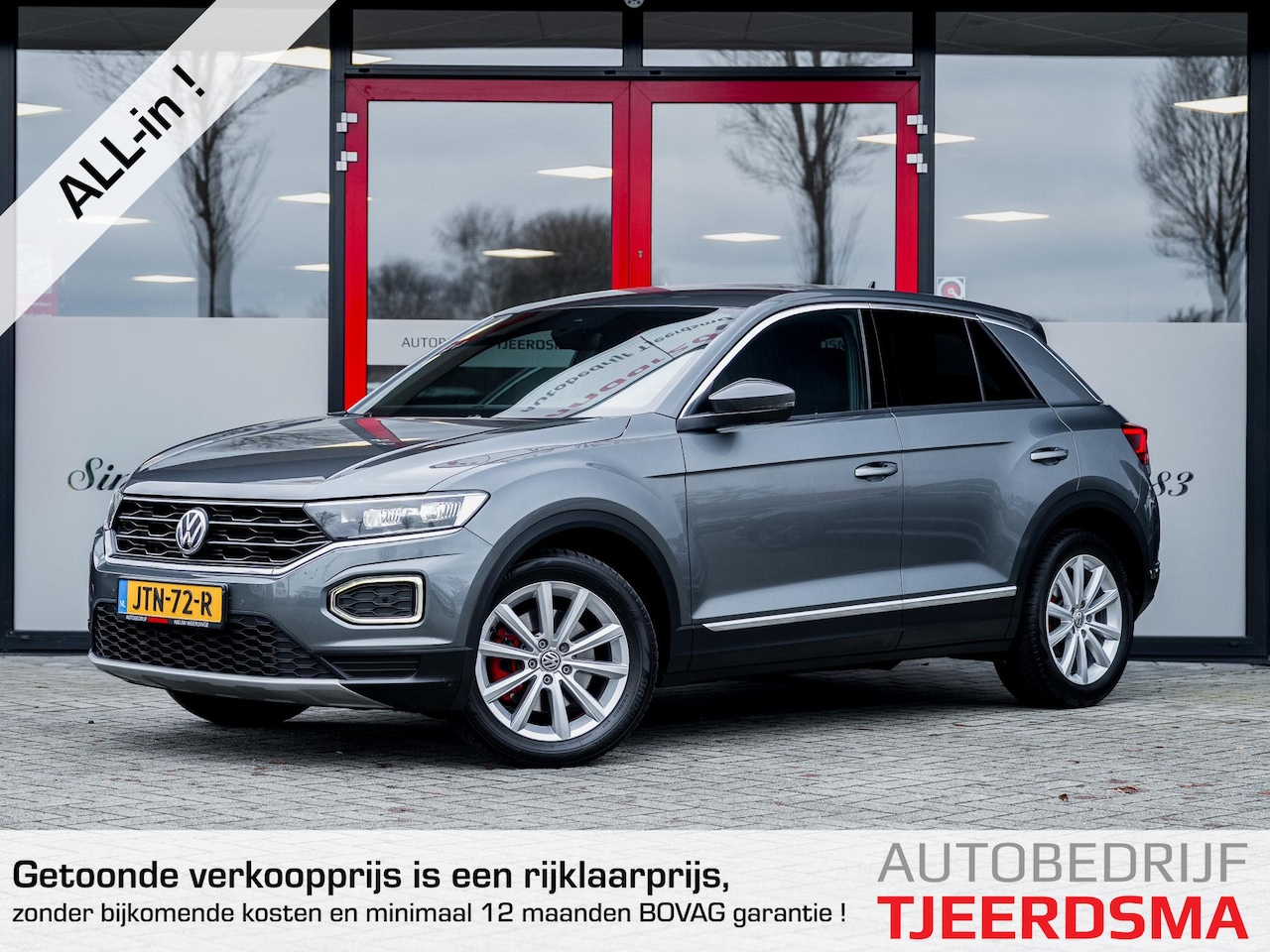 Volkswagen T-Roc - 2.0 TSI 4Motion Sport 190PK | Camera | Navigatie | Apple Carplay | Android Auto | Adaptiev - AutoWereld.nl