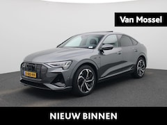 Audi e-tron Sportback - 55 quattro S edition 95 kWh | Automaat | Half-Leder | Memory seat | Virtual cockpit | Navi
