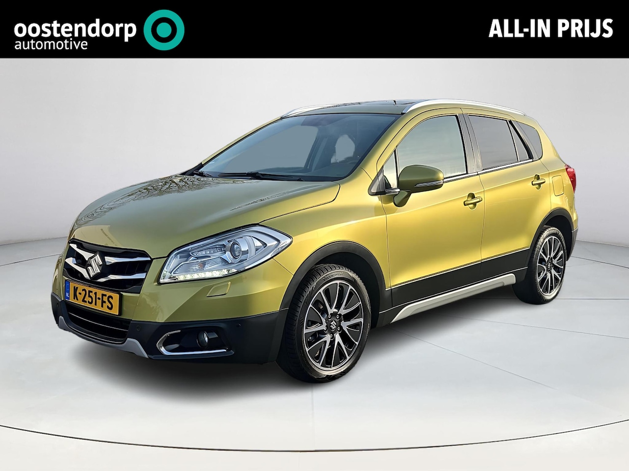 Suzuki SX4 S-Cross - 1.6 High Executive Panoramadak / stoelverwarming / lederen stoelen / achteruitrijcamera / - AutoWereld.nl