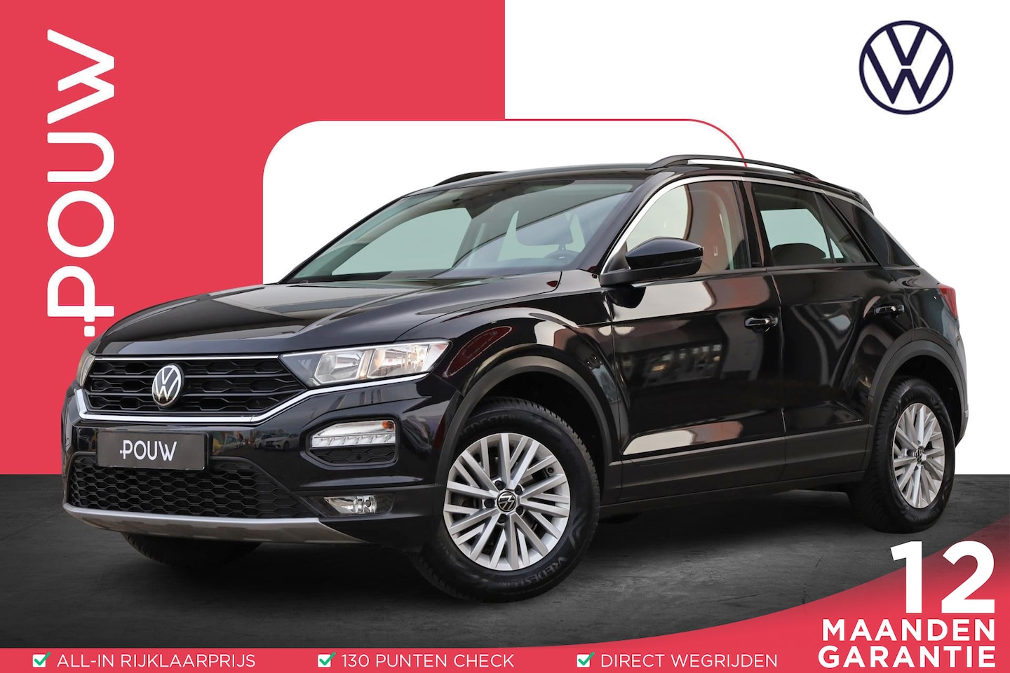 Volkswagen T-Roc - 1.0 TSI 110pk Style | Adaptieve Cruise Control | Apple Carplay & Android Auto - AutoWereld.nl