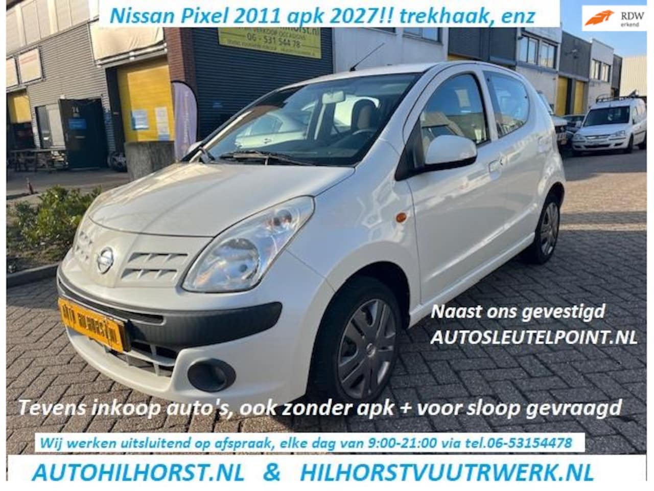 Nissan Pixo - 1.0 Acenta 1.0 Acenta , Nederlandse auto! weinig km, met lak , enz - AutoWereld.nl