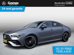 Mercedes-Benz CLA-Klasse - 180 Star Edition AMG | Matgrijs | Panoramadak | Night Pakket | Burmester Surround Sound |