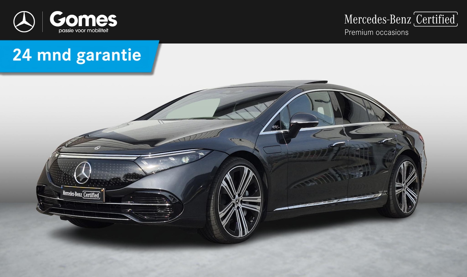 Mercedes-Benz EQS - 580 4MATIC Luxury Line | Panoramadak | Rijassistentiepakket Plus | AIRMATIC Luchtvering | - AutoWereld.nl