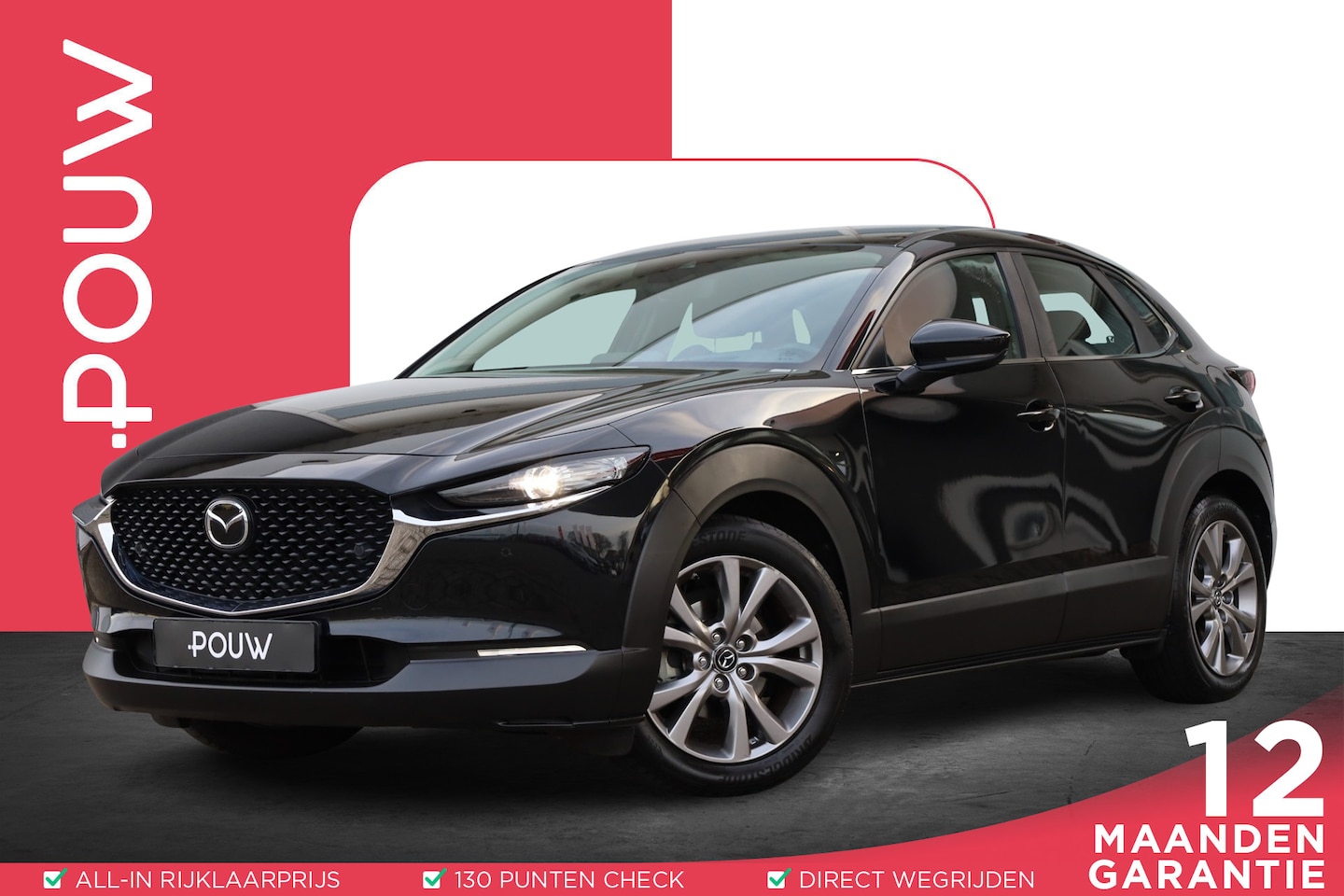 Mazda CX-30 - 2.0 e-SkyActiv-X 180pk M Hybrid Comfort | Bose Audio | Achteruitrijcamera | Navigatie - AutoWereld.nl