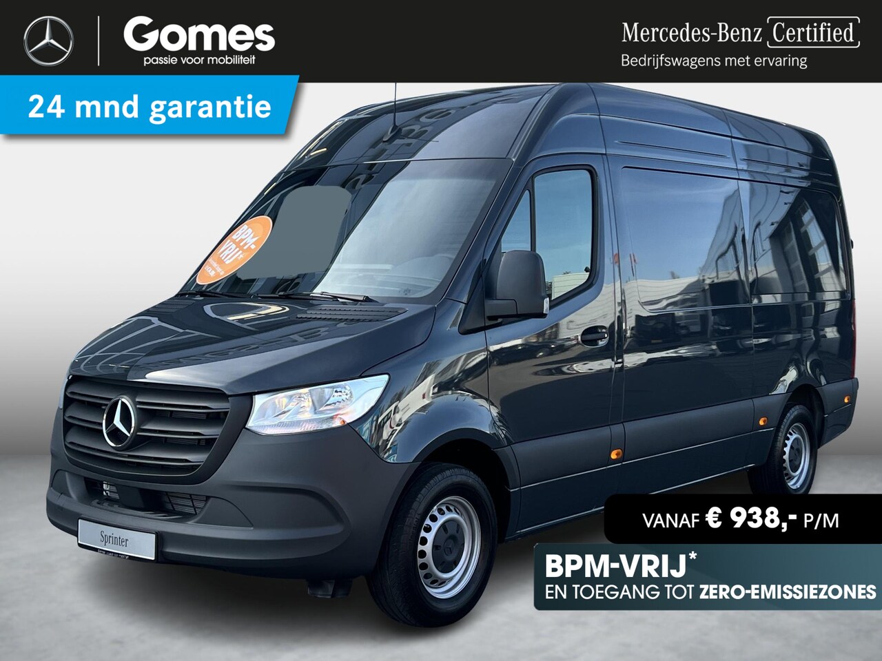 Mercedes-Benz Sprinter - 315 1.9 CDI L2 Pro HD | Sprinter BPM-vrij kopen in 2025 - AutoWereld.nl