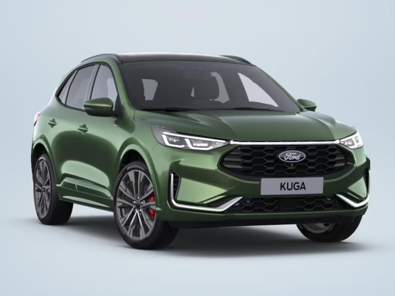 Ford Kuga - 2.5 PHEV ST-Line X | Elektrisch glazen panorama-dak | Lichtmetalen velgen 10-spaaks 20" | - AutoWereld.nl