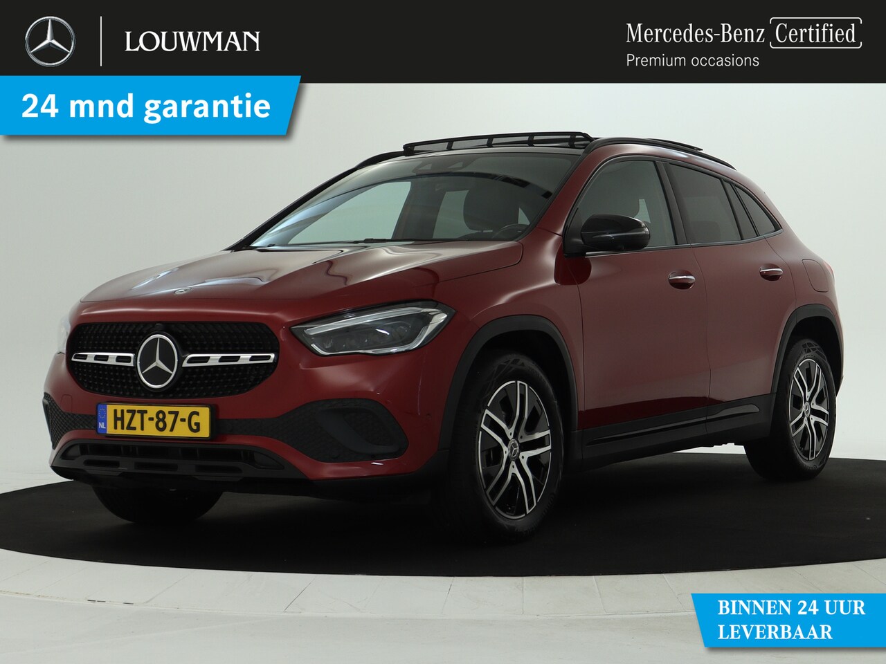 Mercedes-Benz GLA-Klasse - 250 e Plug-In Hybride | Panoramadak | Night Pakket | Trekhaak | 360° camera | Sfeerverlich - AutoWereld.nl