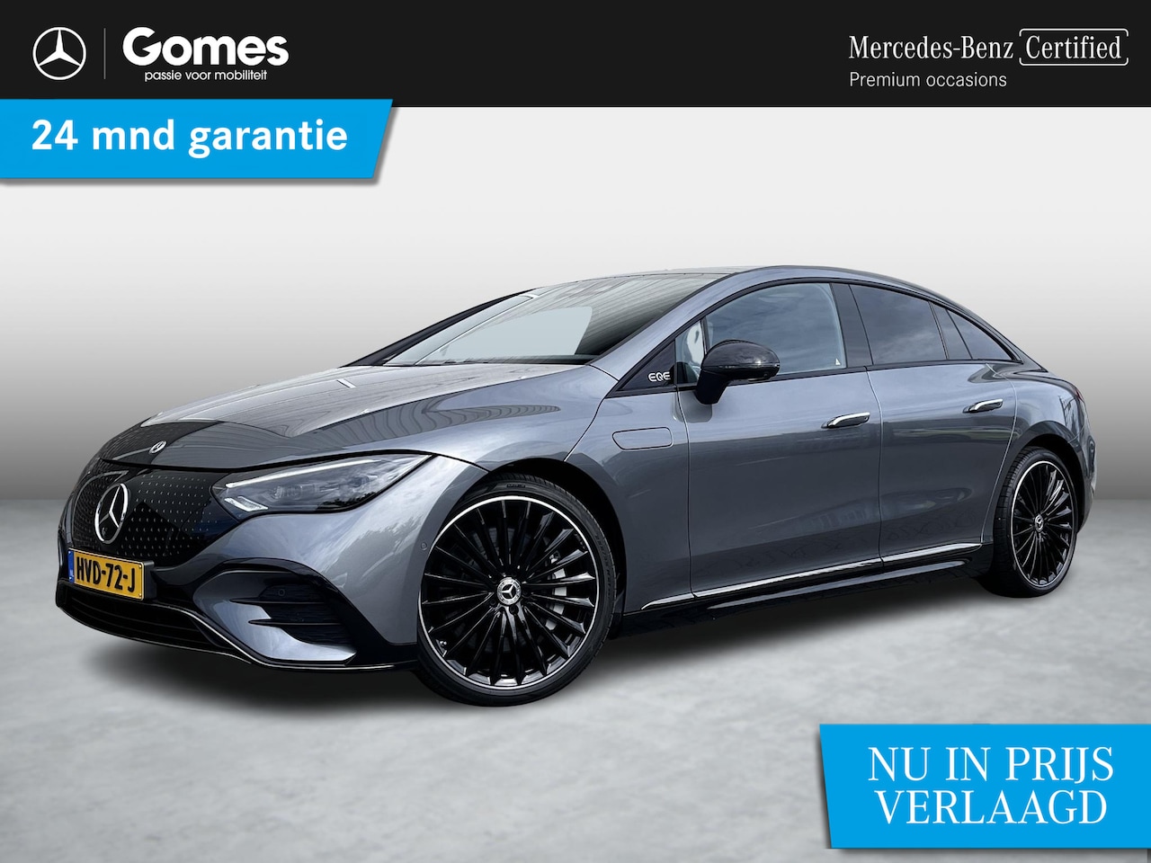Mercedes-Benz EQE - 350 AMG Line | Night Pakket | Panoramadak | Rijassistentiepakket Plus | AIRMATIC Luchtveri - AutoWereld.nl