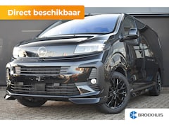 Opel Vivaro-e - L3 75 kWh 3 Fase STX | Navigatie | Sportpakket | Vol-Leder | Betimmering | Achteruitrijcam