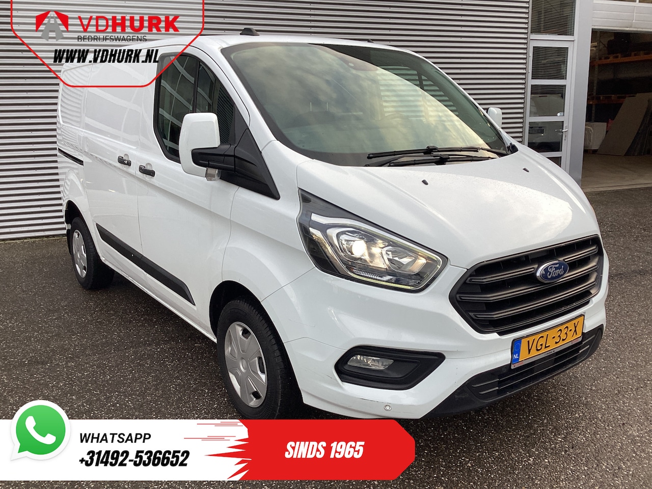Ford Transit Custom - 2.0 TDCI EXPORT ONLY Carplay/ Airco/ Cruise/ Trekhaak/ 2.5t Trekverm./ PDC V+A/ Navi - AutoWereld.nl