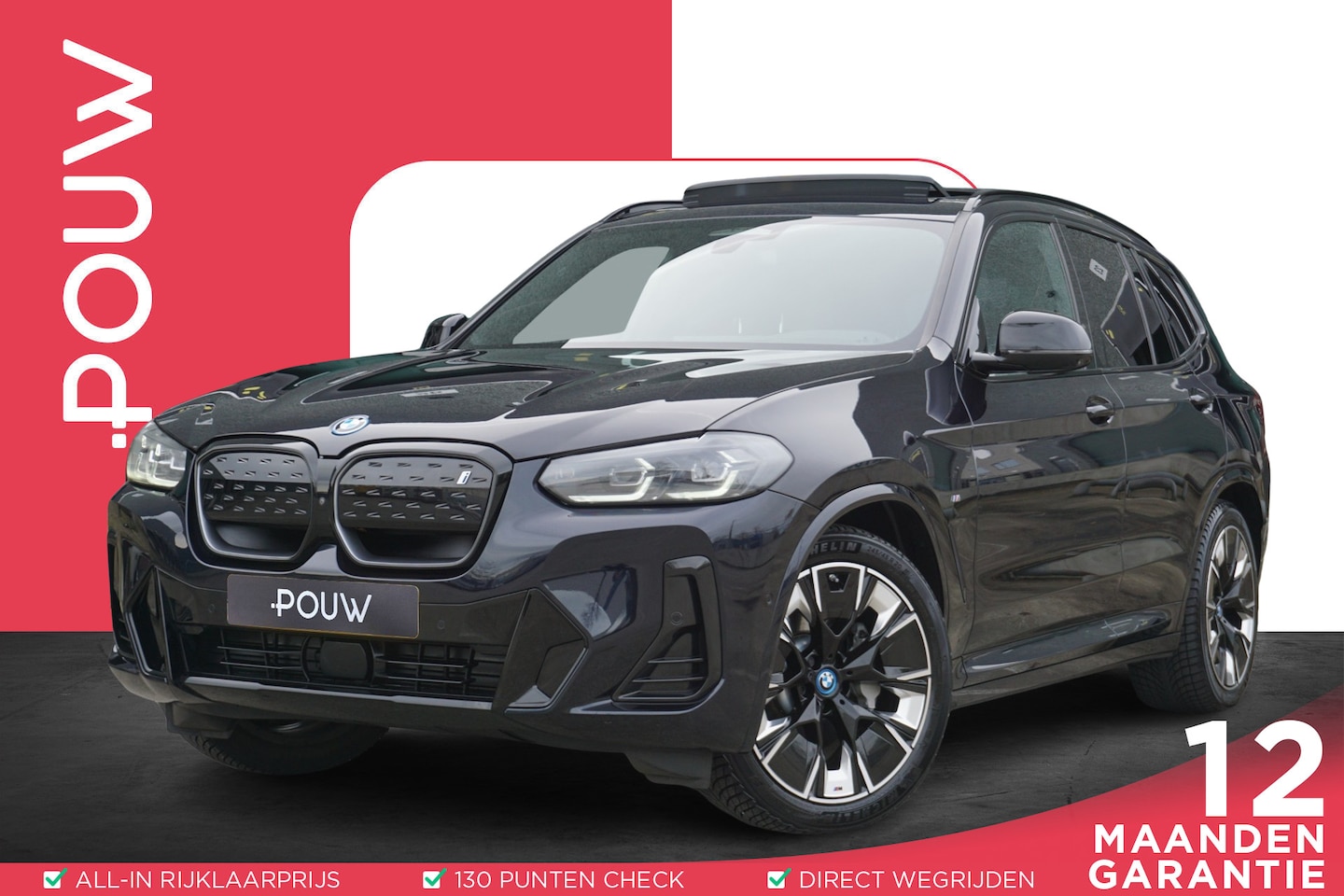 BMW iX3 - 286pk High Executive 80 kWh M Sport | Trekhaak | Panoramadak | Harman Kardon | Facelift | - AutoWereld.nl