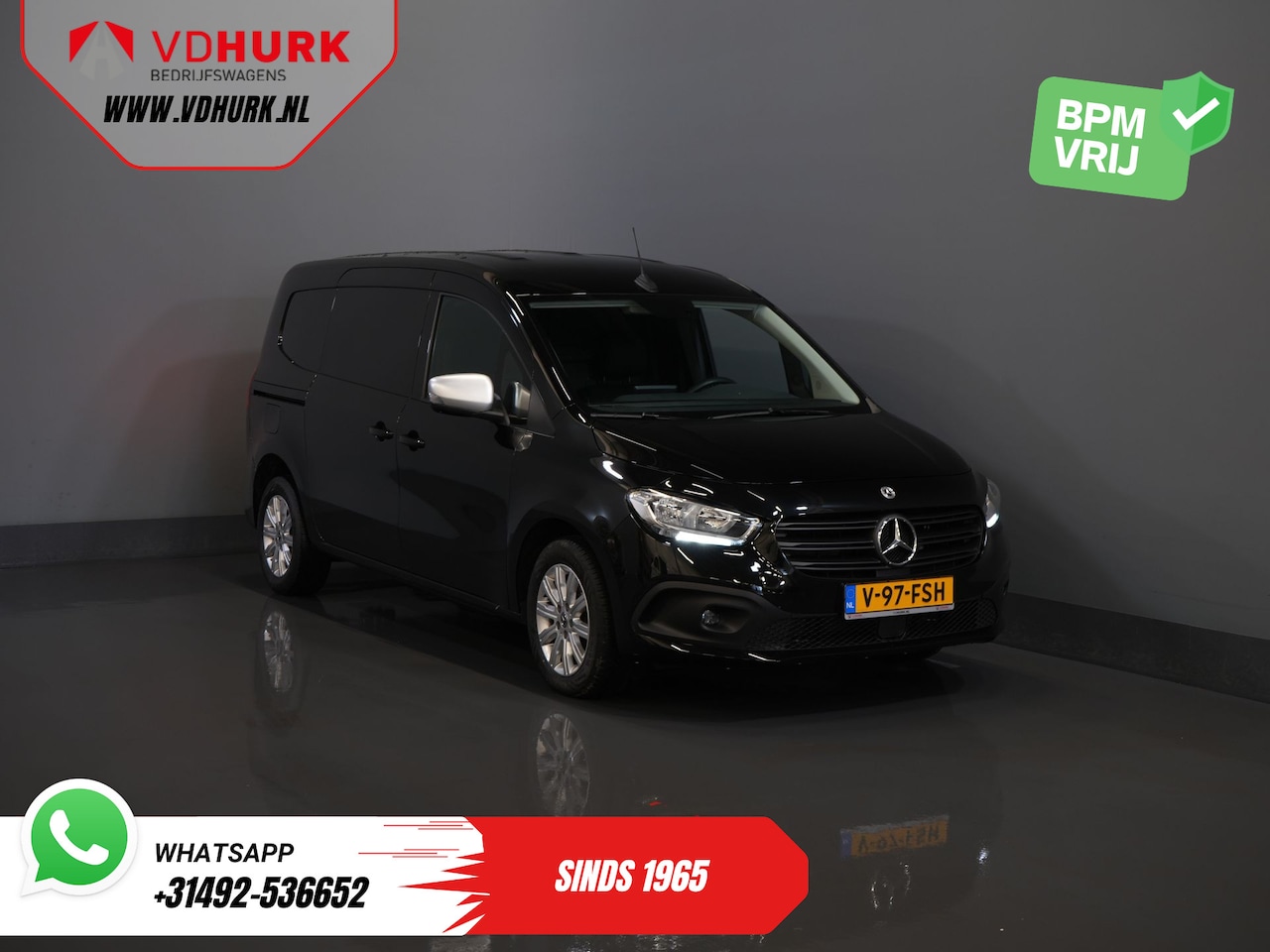 Mercedes-Benz Citan - 110 CDI Aut. L2 NL Auto/ Carplay/ Cruise/ Camera/ Trekhaak/ Airco/ LMV - AutoWereld.nl