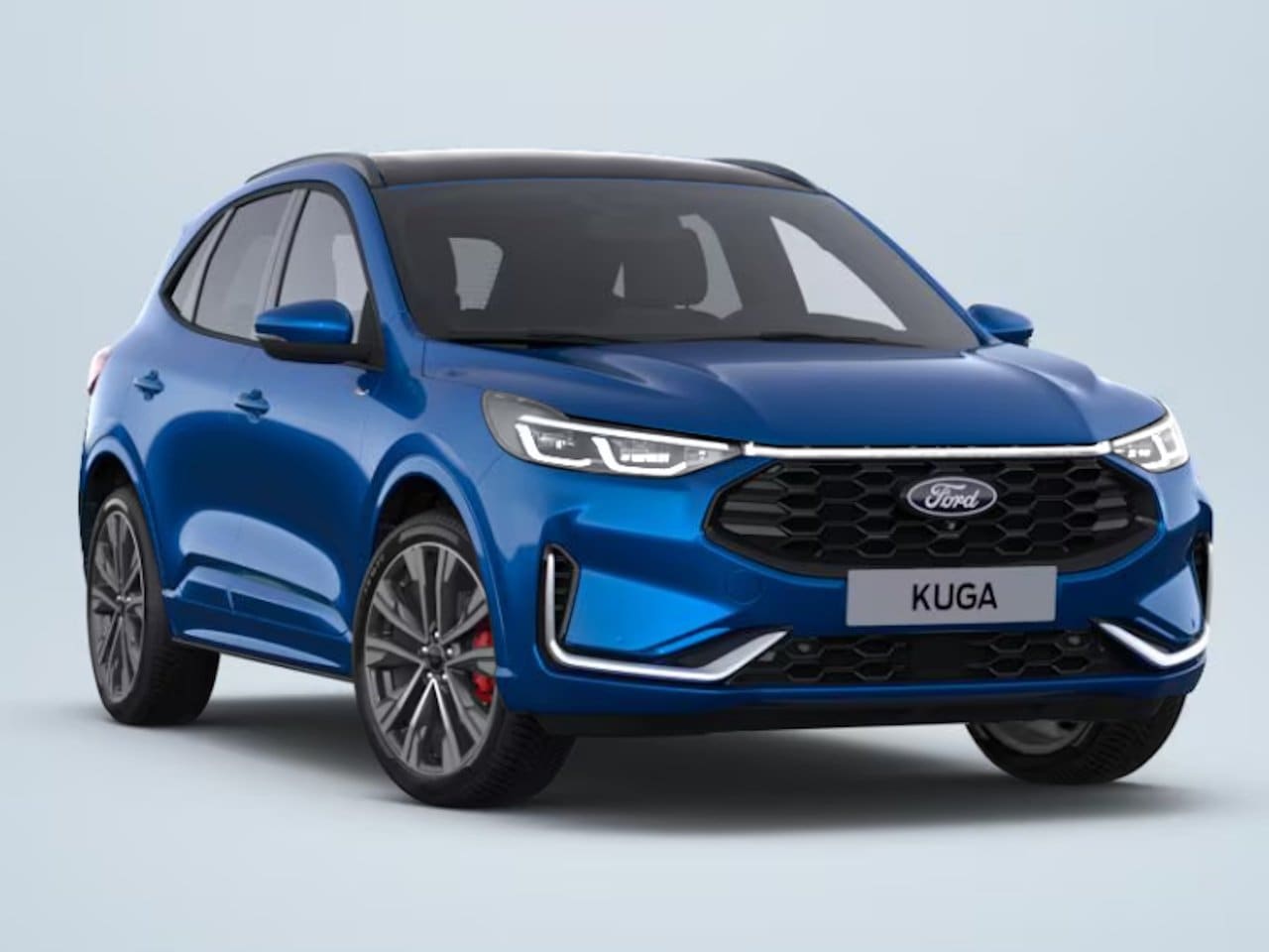 Ford Kuga - 2.5 PHEV ST-Line X | Elektrisch glazen panorama-dak | Lichtmetalen velgen 10-spaaks 20" | - AutoWereld.nl