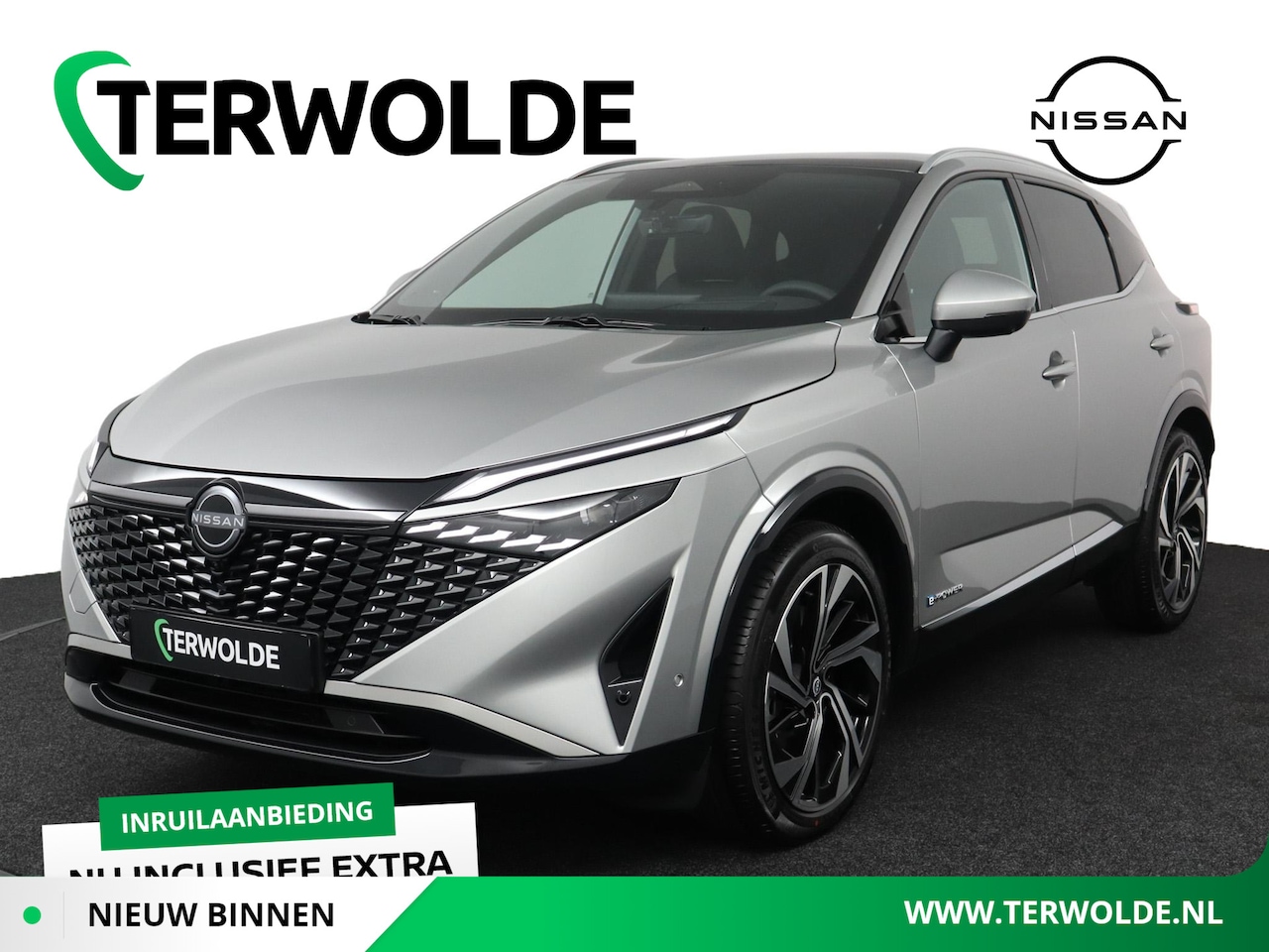 Nissan Qashqai - 1.5 e-Power Tekna Plus | €3.000 korting| Gen3 epower | Elektrische kofferklep | Bose audio - AutoWereld.nl
