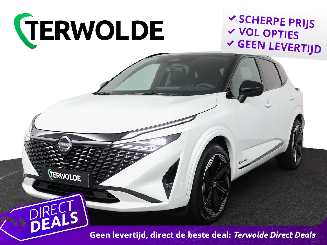 Nissan Qashqai - 1.5 e-Power N-Design | Glazen panorama dak | Stoel, stuur en voorruit verwarming | Adaptiv - AutoWereld.nl