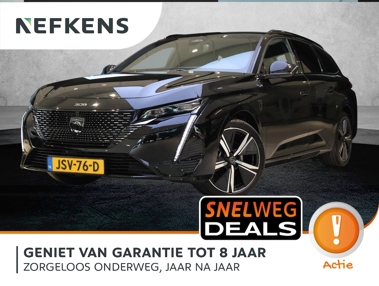 Peugeot 308 SW - GT Hybrid 145 pk Automaat | 360 Camera | Handsfree Achterklep | Keyless Entry - AutoWereld.nl