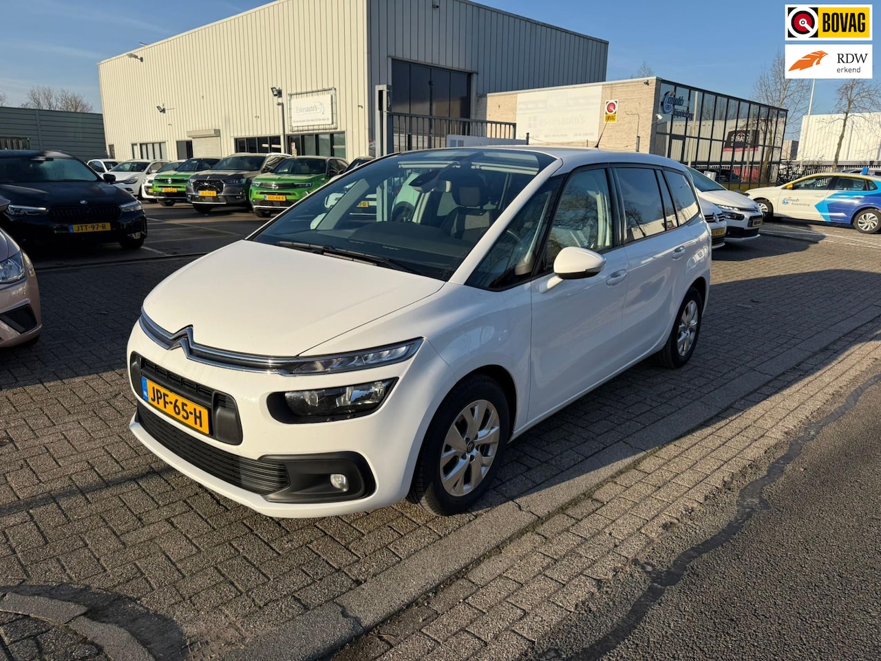 Citroën Grand C4 SpaceTourer - 1.2 PureTech Feel 7 Persoons, Navi, 12 mnd Garantie - AutoWereld.nl