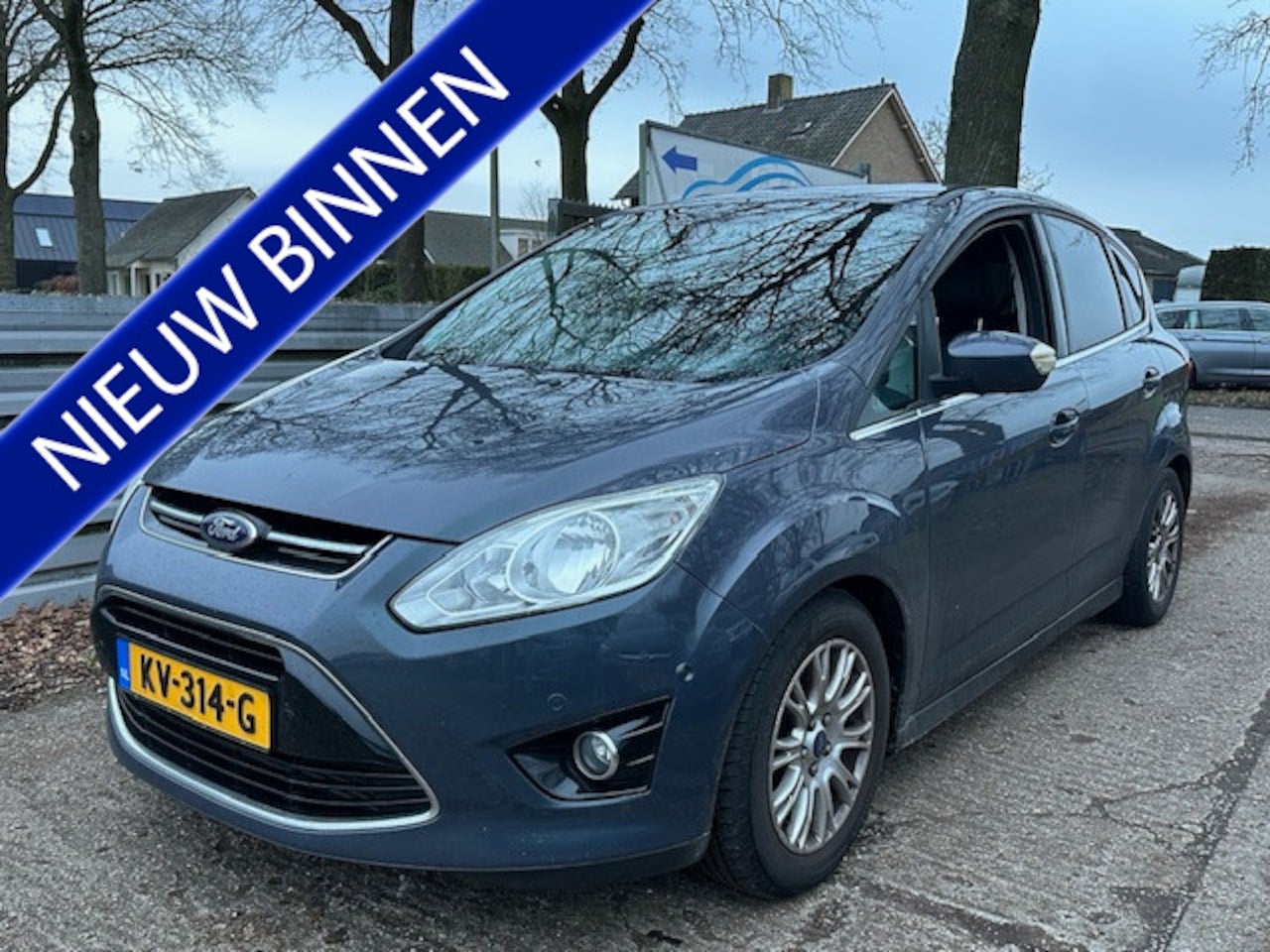 Ford C-Max - 1.6 EcoBoost Titanium | ECC | LMV | Leer | Trekhaak - AutoWereld.nl