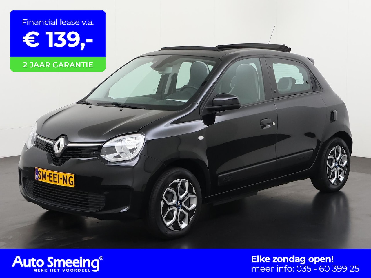 Renault Twingo Z.E. - R80 Zen | Elektr Vouwdak | Stoelverwarming | Zondag Open! - AutoWereld.nl