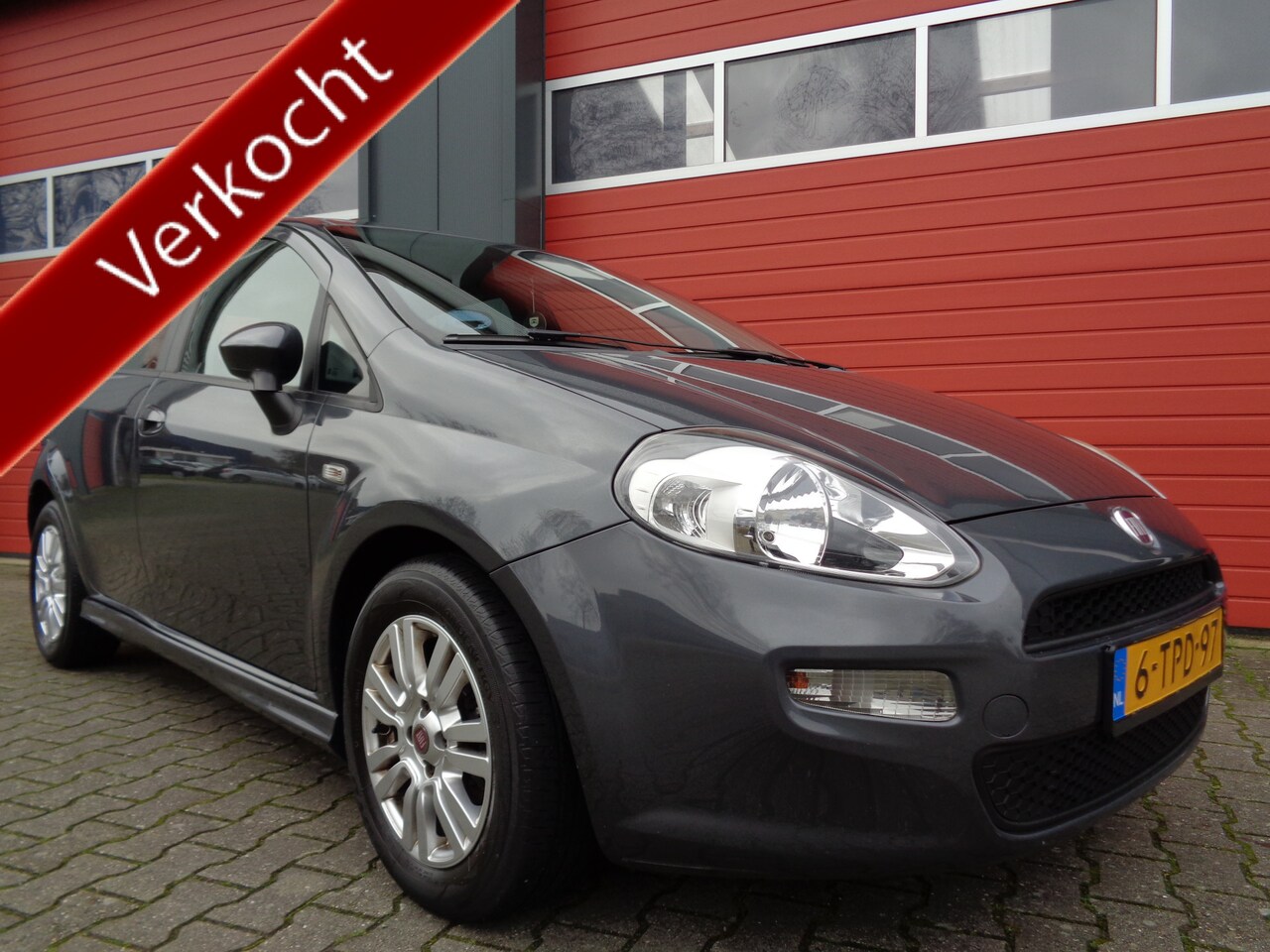 Fiat Punto Evo - 0.9 TwinAir Pop 101PK Airco 6-BAK 159DKm NAP NL-Auto - AutoWereld.nl
