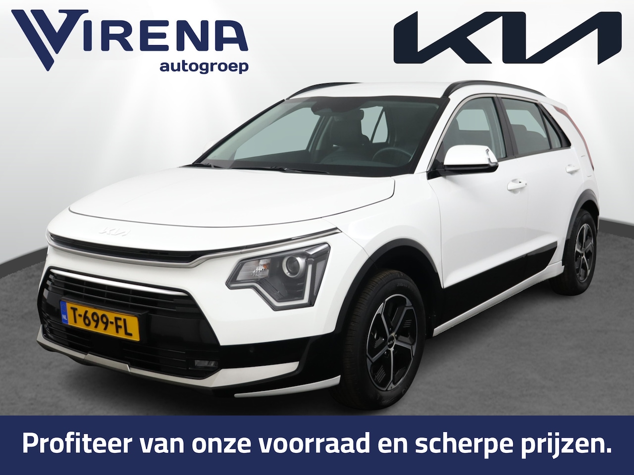 Kia Niro - 1.6 GDi Hybrid DynamicLine Airco - Apple Carplay/Android Auto - Cruise Control - Navigatie - AutoWereld.nl
