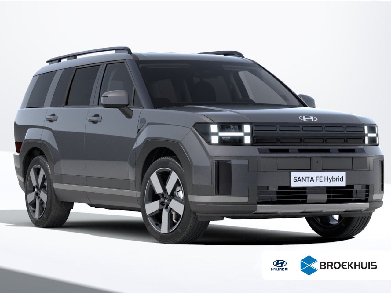 Hyundai Santa Fe - 1.6 T-GDI HEV Premium 7p. | € 5.000,- korting !! - AutoWereld.nl
