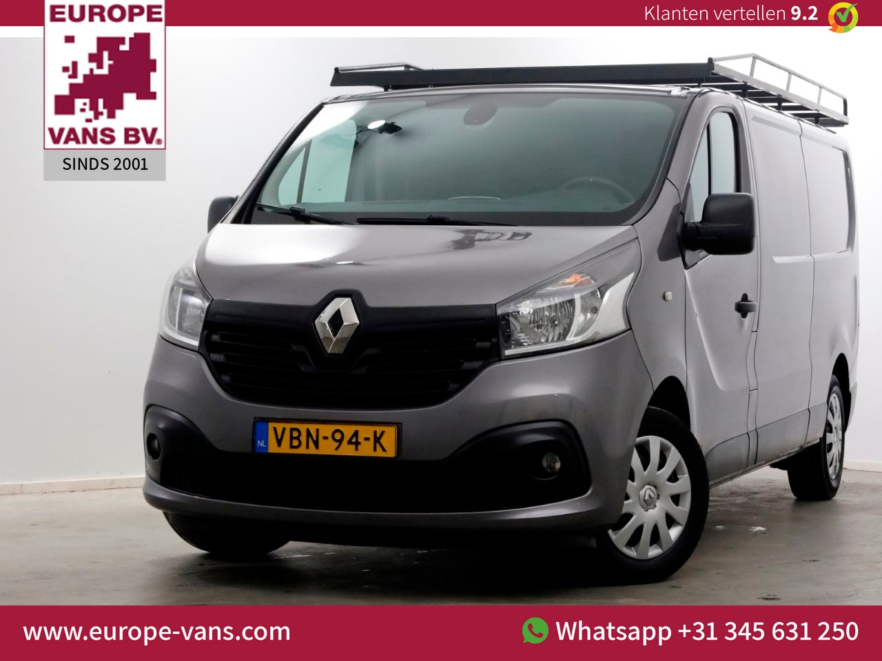 Renault Trafic - 1.6 dCi 125pk E6 L2H1 Luxe Energy Airco/Navi/Camera 08-2019 - AutoWereld.nl
