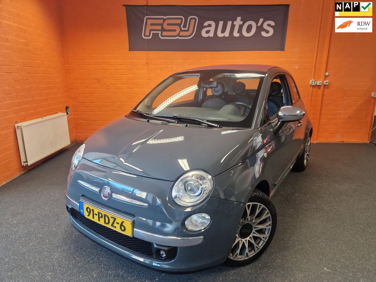 Fiat 500 C - 0.9 TwinAir Rock / CABRIO / XENON / LEDER / AIRCO!! - AutoWereld.nl