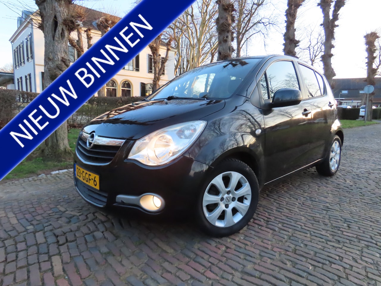 Opel Agila - 1.0 Enjoy Airco Stuurbekrachtiging Toerenteller Lm Velgen***Goed Onderhouden*** - AutoWereld.nl