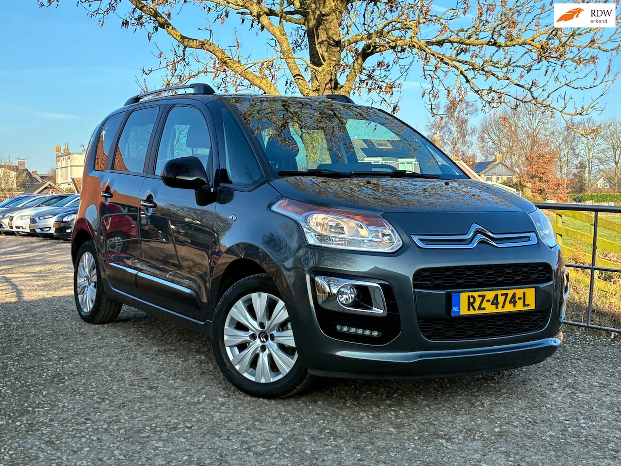 Citroën C3 Picasso - 1.2 PureTech Exclusive | Navi + Camera + Cruise + Clima Nu € 7.450,-!!! - AutoWereld.nl