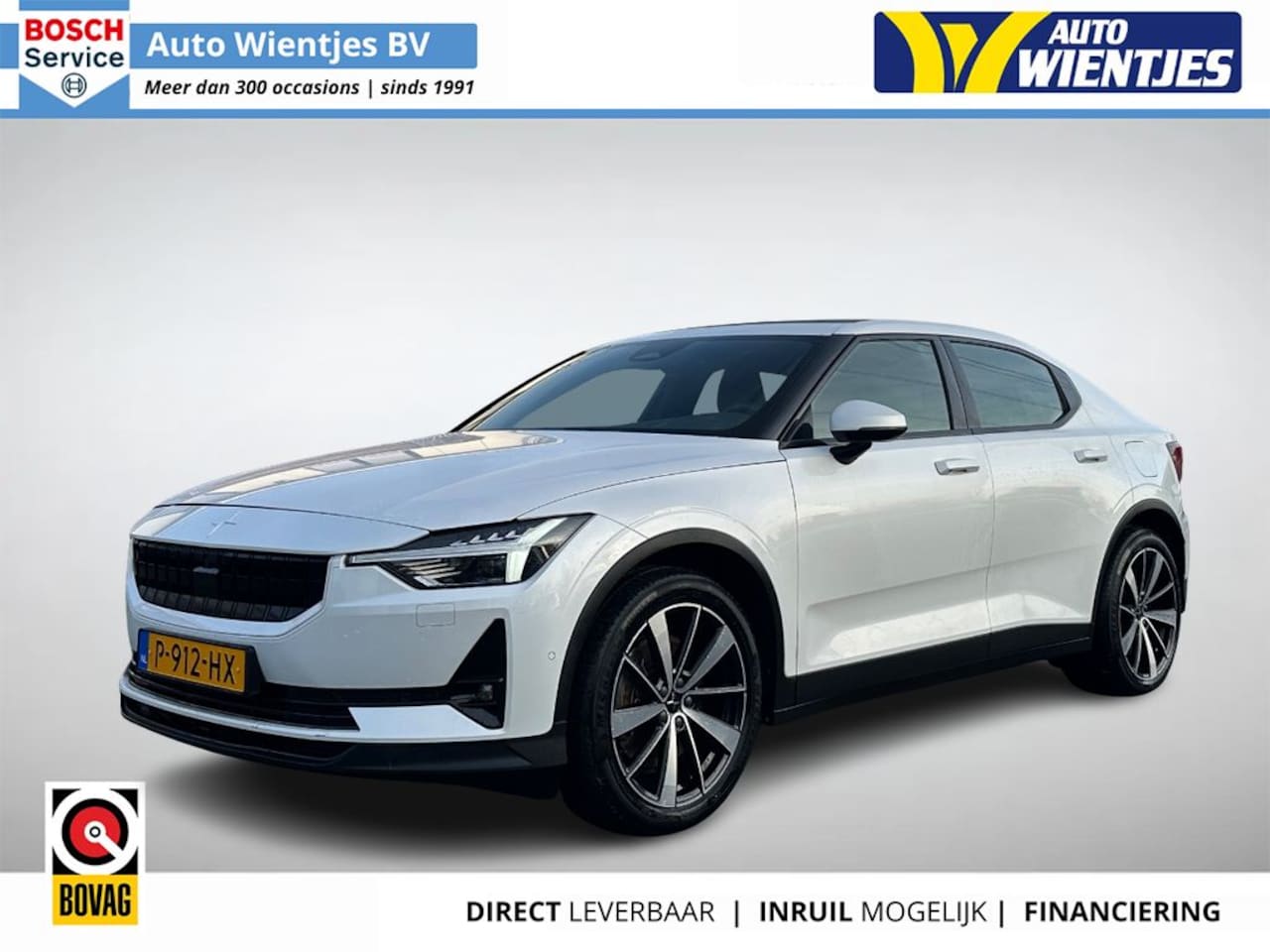 Polestar 2 - Long Range Dual Motor Launch Edition 78kWh | SOH 92% | Pano | Navi | Camera - AutoWereld.nl