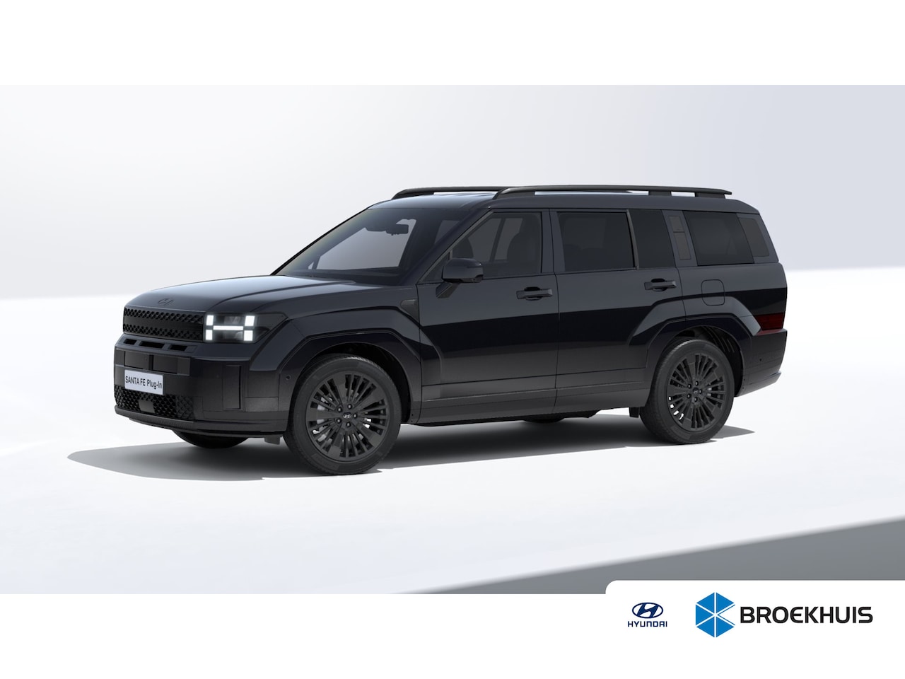 Hyundai Santa Fe - 1.6 T-GDI PHEV Black Line 4WD 7p. | € 10.500,- korting !! - AutoWereld.nl