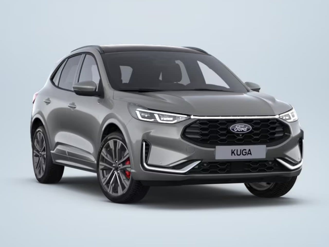 Ford Kuga - 2.5 PHEV ST-Line X | Elektrisch glazen panorama-dak | Lichtmetalen velgen 10-spaaks 20" | - AutoWereld.nl