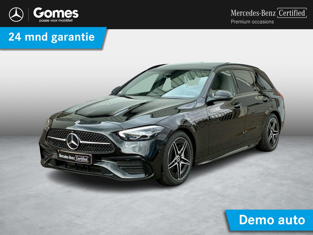 Mercedes-Benz C-klasse Estate - 180 Star Edition AMG | Night Pakket | Panoramadak | Burmester 3D Surround Sound | Elektris - AutoWereld.nl