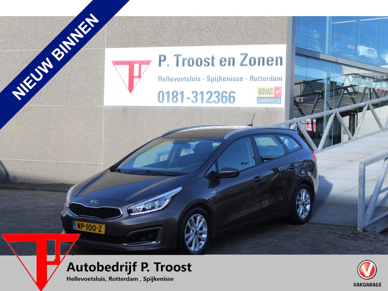 Kia Cee'd Sportswagon - 1.6 GDI ComfortPlusLine Navigator 1.6 GDI ComfortPlusLine Navigator - AutoWereld.nl