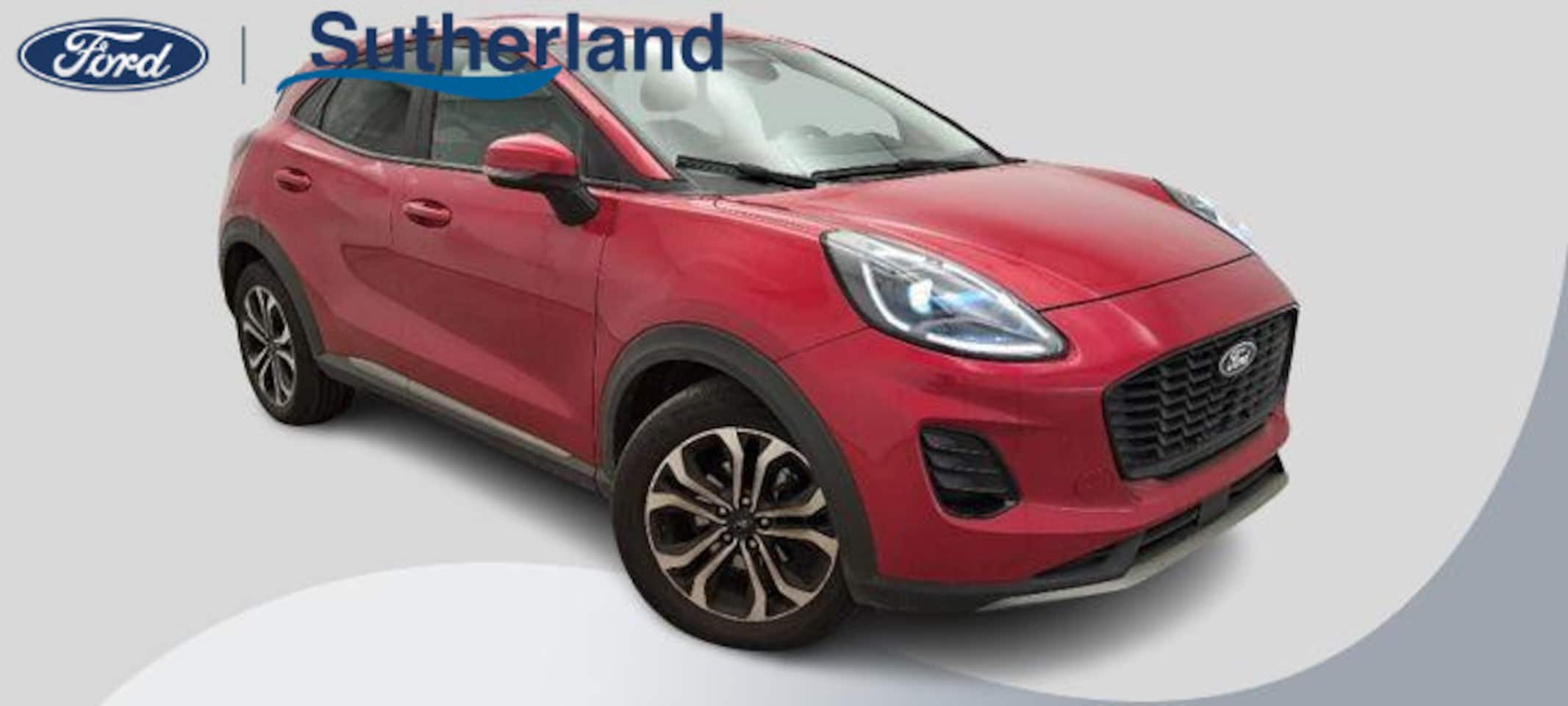 Ford Puma - 1.0 EcoBoost Hybrid Titanium 125pk | SYNC 4 Navigatie | Winterpack | Reserve Wiel | Achter - AutoWereld.nl