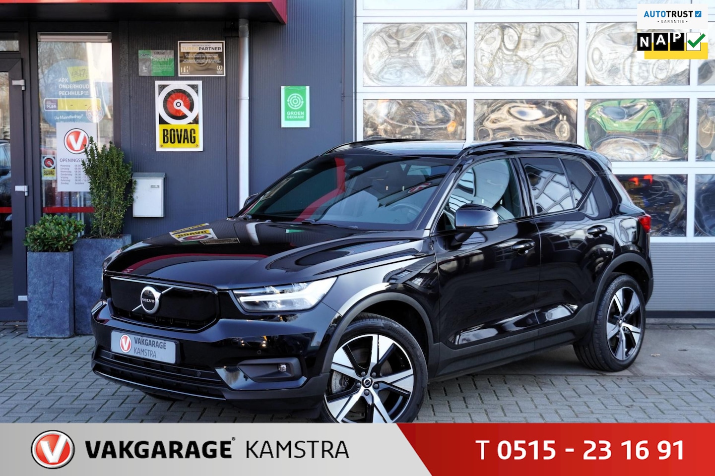 Volvo XC40 - Recharge P8 AWD R-Design NAP 300KW Navi/Leder - AutoWereld.nl