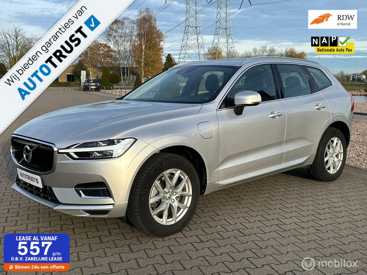 Volvo XC60 - 2.0 T8 Twin Engine AWD Inscription PANO TREKHAAK - AutoWereld.nl