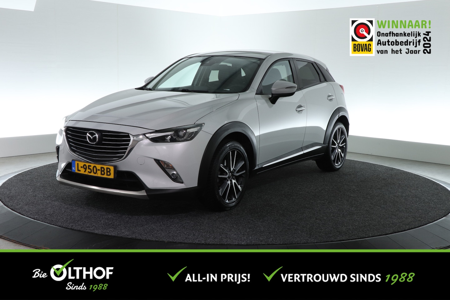 Mazda CX-3 - 2.0 SkyActiv-G 120 GT-M | TREKHAAK | STOELVERW. | CAMERA | - AutoWereld.nl