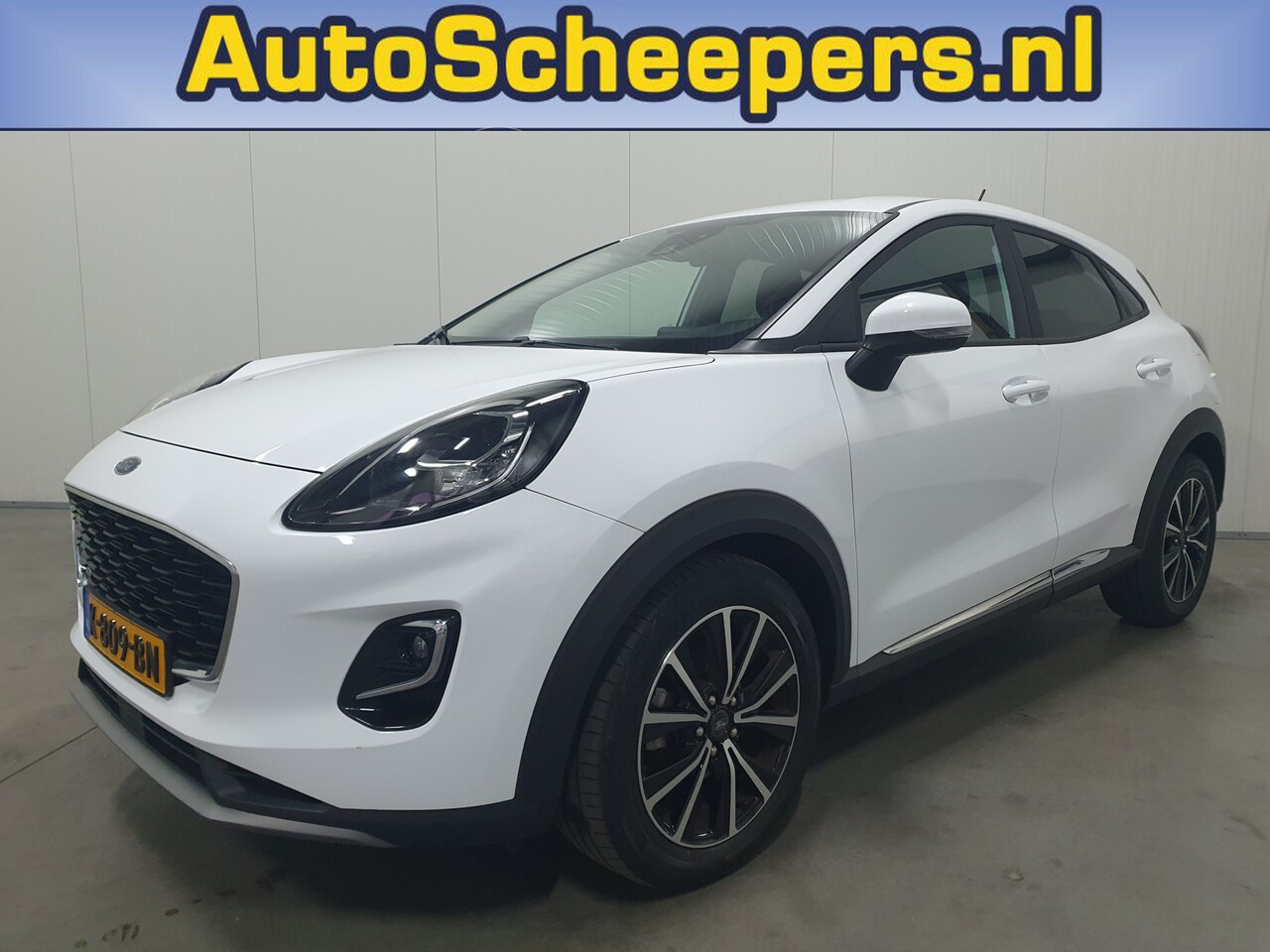 Ford Puma - 1.0 EcoBoost Hybrid Titanium NAVI/AIRCO/CRUISE/LMV - AutoWereld.nl