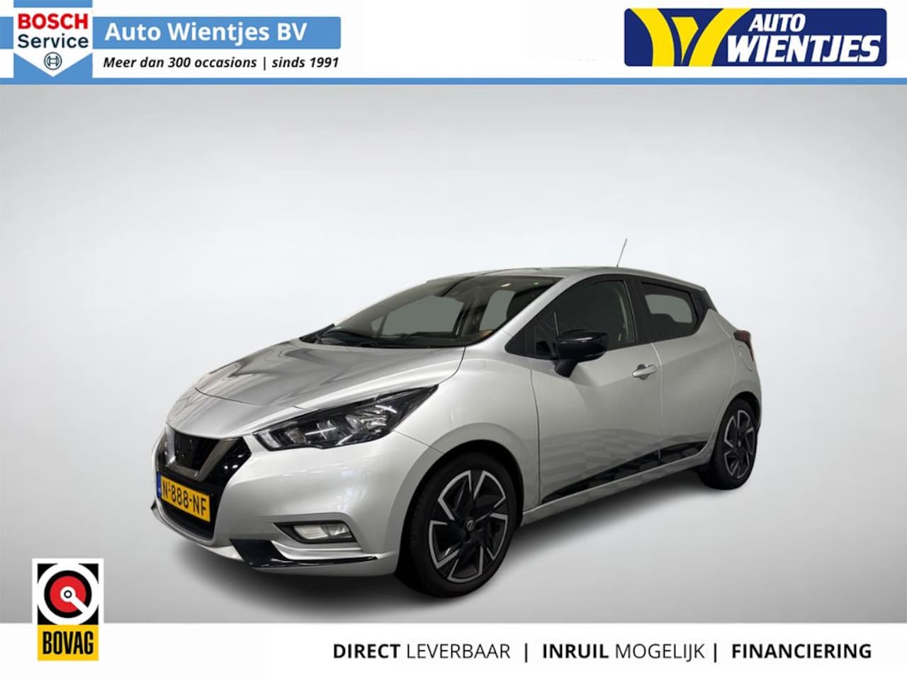 Nissan Micra - 1.0 IG-T | N-Design 5-Drs | Airco | Cruise | Carplay - AutoWereld.nl