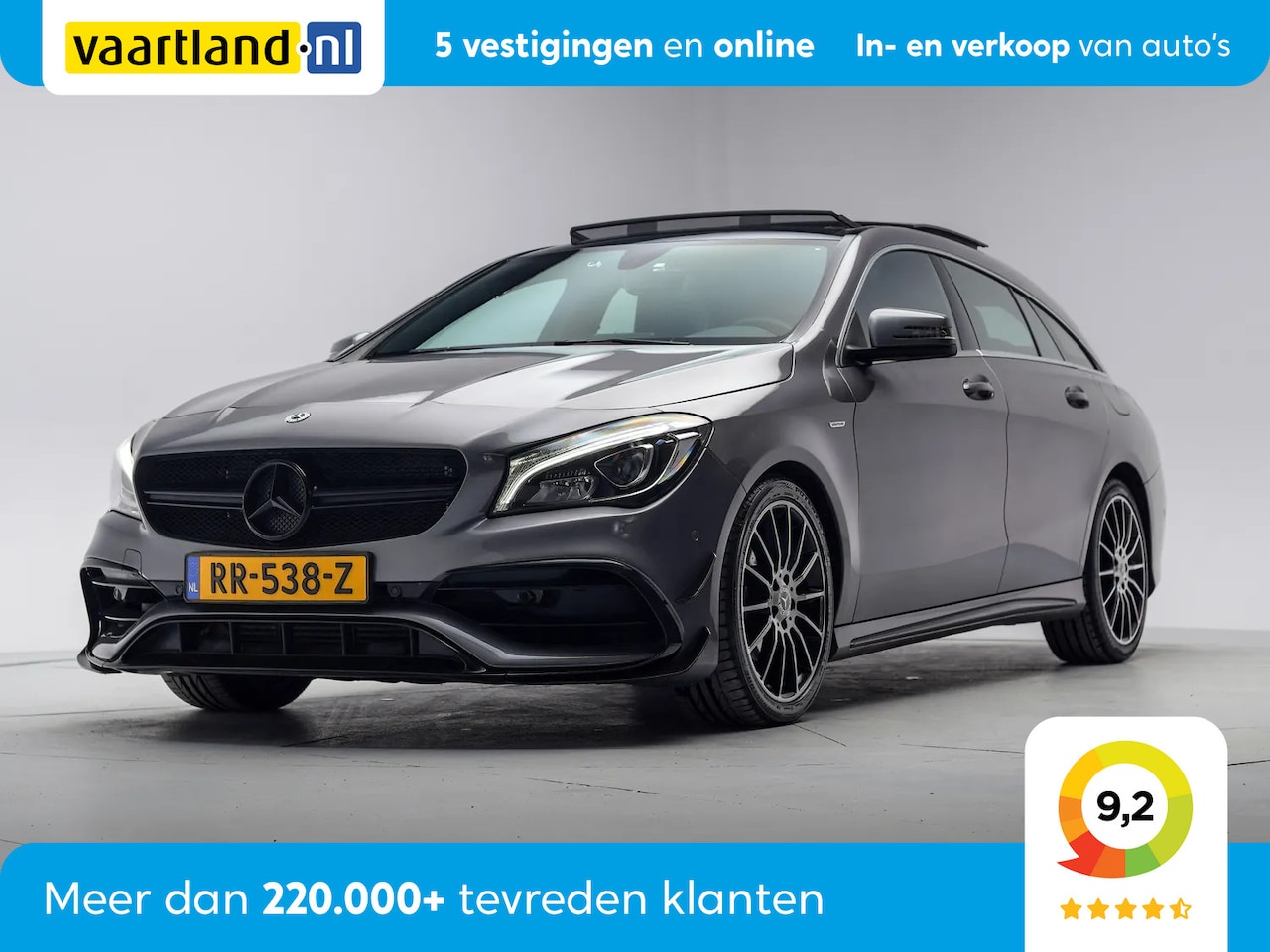 Mercedes-Benz CLA-klasse Shooting Brake - 180 Aut. AMG-Line [ Schuifdak Led Half Leer ] - AutoWereld.nl