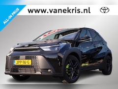 Toyota Aygo X - Hybrid 115 play Green, Lm velgen, Getinte ramen, All season banden, Groene Remklauwen