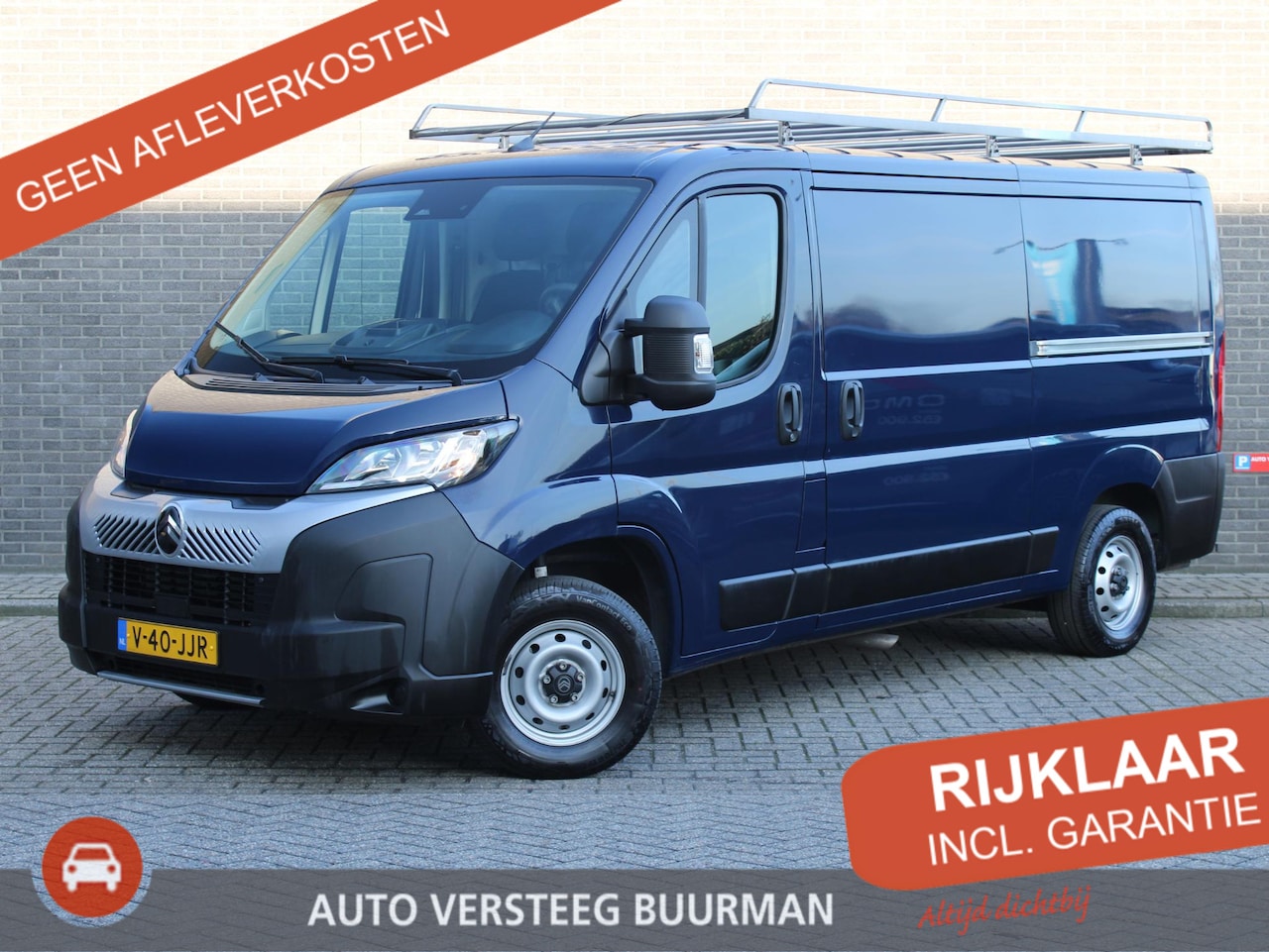 Citroën Jumper - 2.2 BlueHDi 140 S&S L2H1 3.3t Imperiaal met Ladderrol, Airco, Achteruitrijcamera, Cruise C - AutoWereld.nl