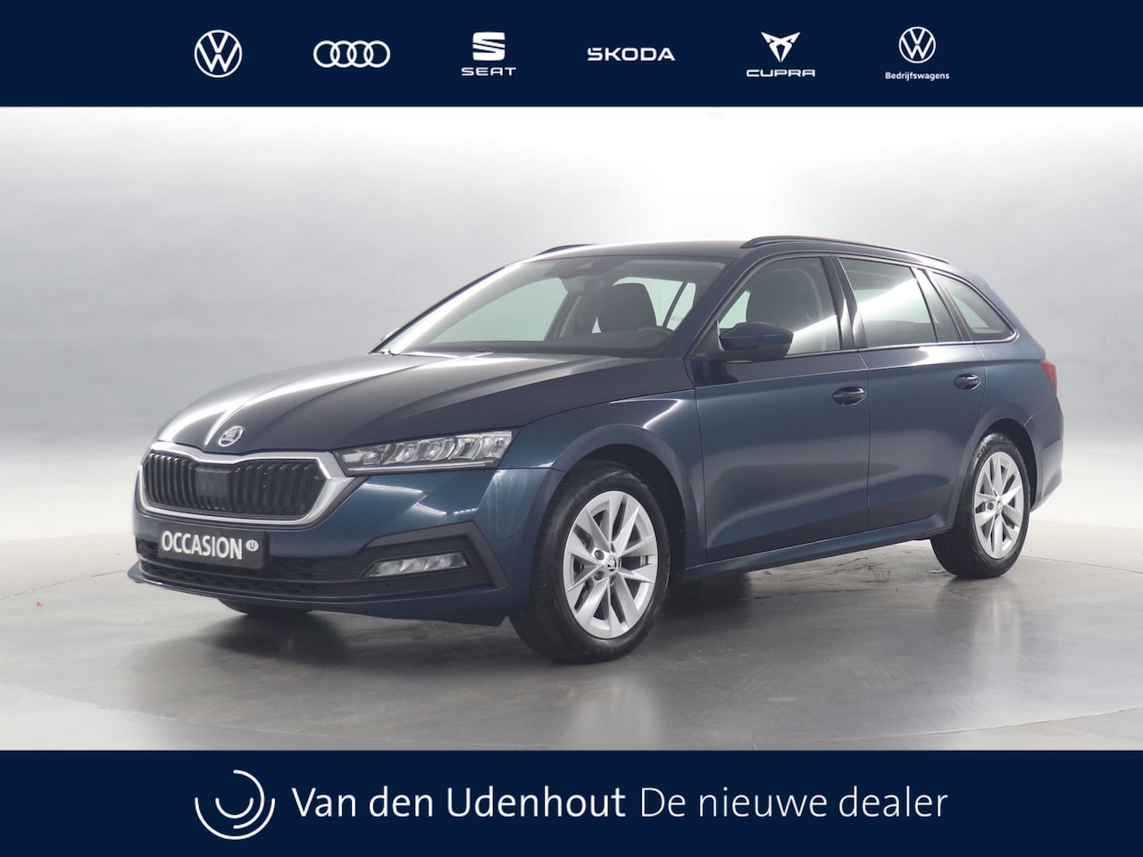 Skoda Octavia Combi - 1.0 TSI 110ppk Business Edition DSG Navigatie Cruise Pdc Elek. achterklep 151 - AutoWereld.nl