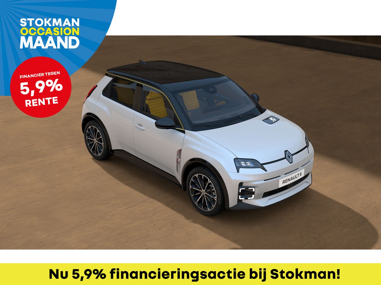 Renault 5 - comfort range iconic cinq 52 kWh | 18" LM Velgen | Camera | Adaptive cruise | Harman Kardo - AutoWereld.nl