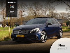 Mercedes-Benz A-klasse - 180 AMG-Line | Scuifdak| Or.NL-auto-NAP | Automaat | Uniek Canvasiet Blu