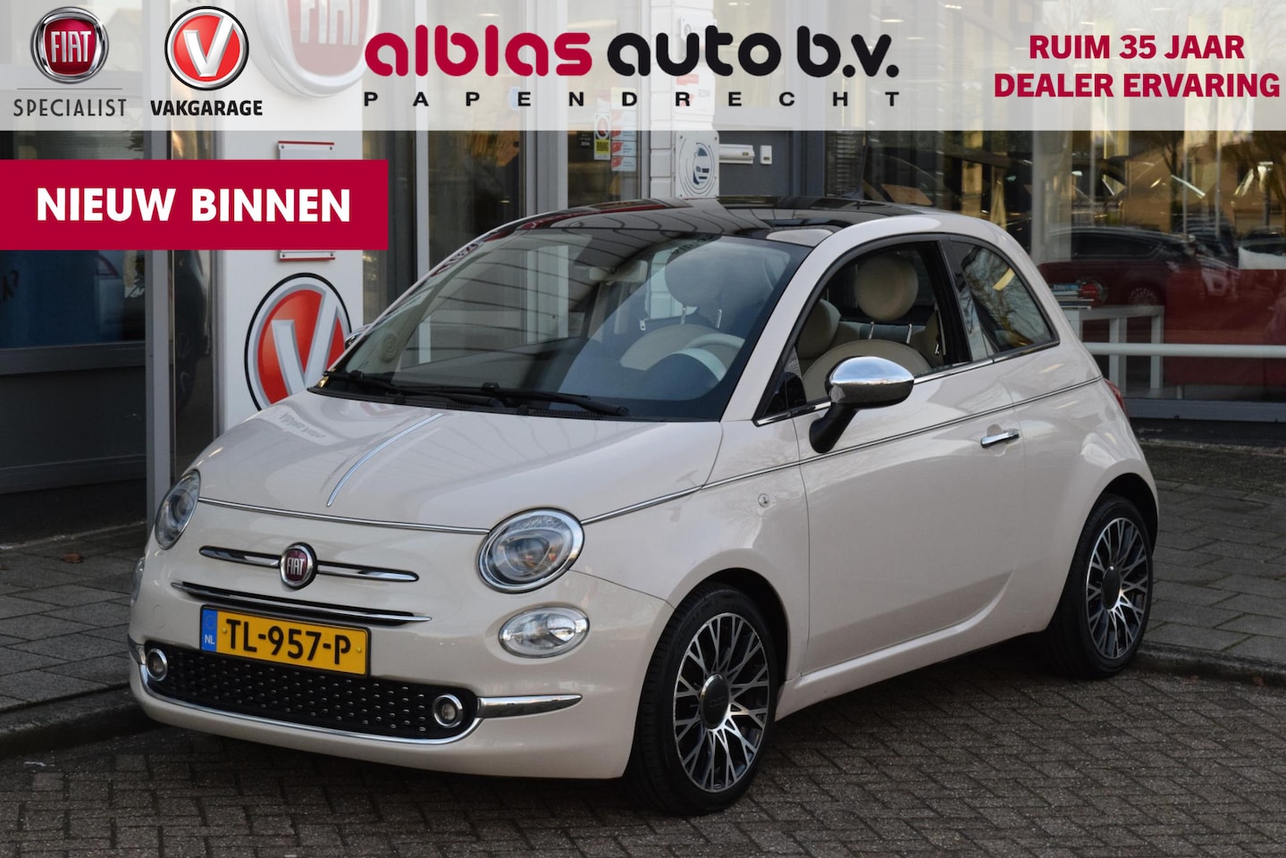 Fiat 500 - 0.9 Turbo Collezione|Unieke kleur|automaat - AutoWereld.nl